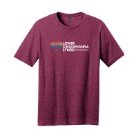 District ® Perfect Blend ® Tee in Raspberry Fleck 
